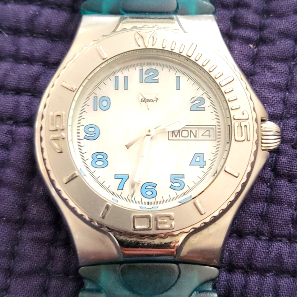 Technomarine stainless steel athletic watch